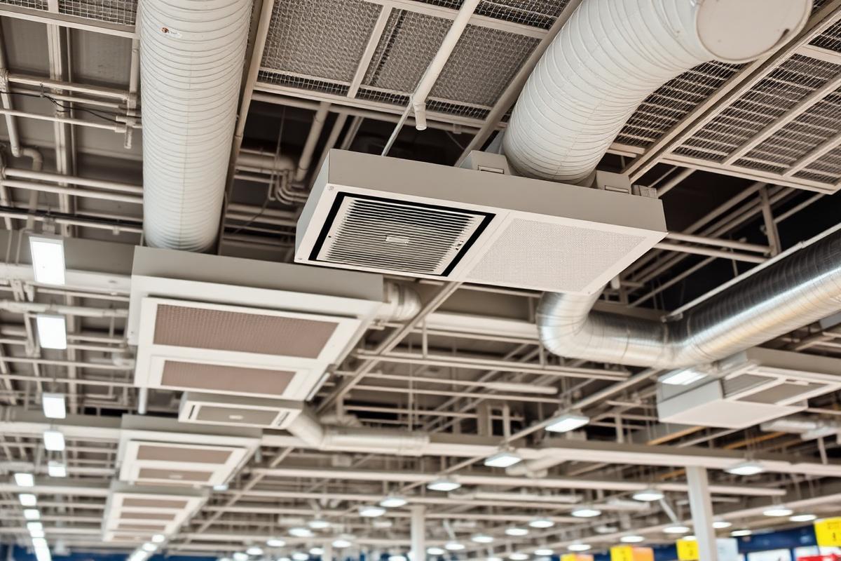 Climatización en local comercial